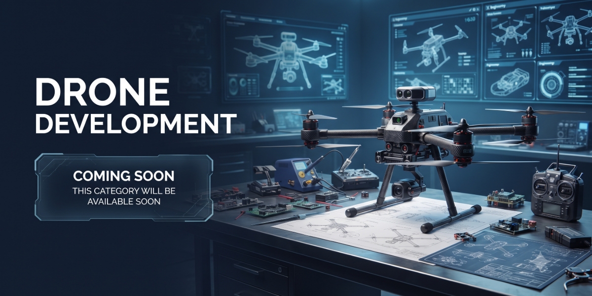 In the coming days, the Drone Development category will begin operating at full capacity.